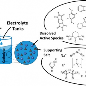 Publication: Unraveling the role of supporting electrolytes in organic redox flow battery performance